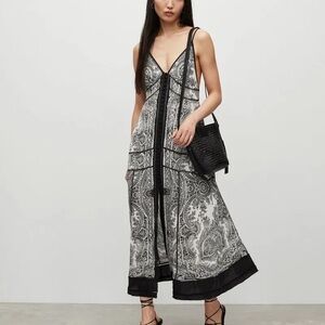 All saints dahlia Rafaela dress sz 0